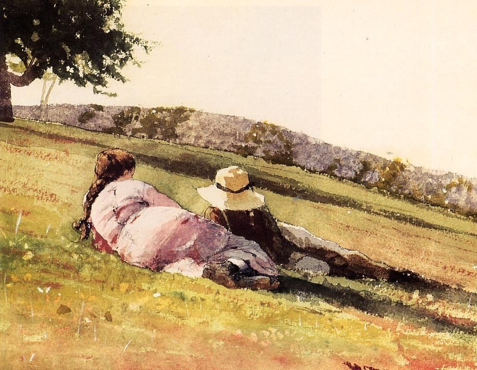 Winslow Homer On the Hill